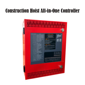 Front view of IDEEI S3300 all-in-one construction hoist controller cabinet