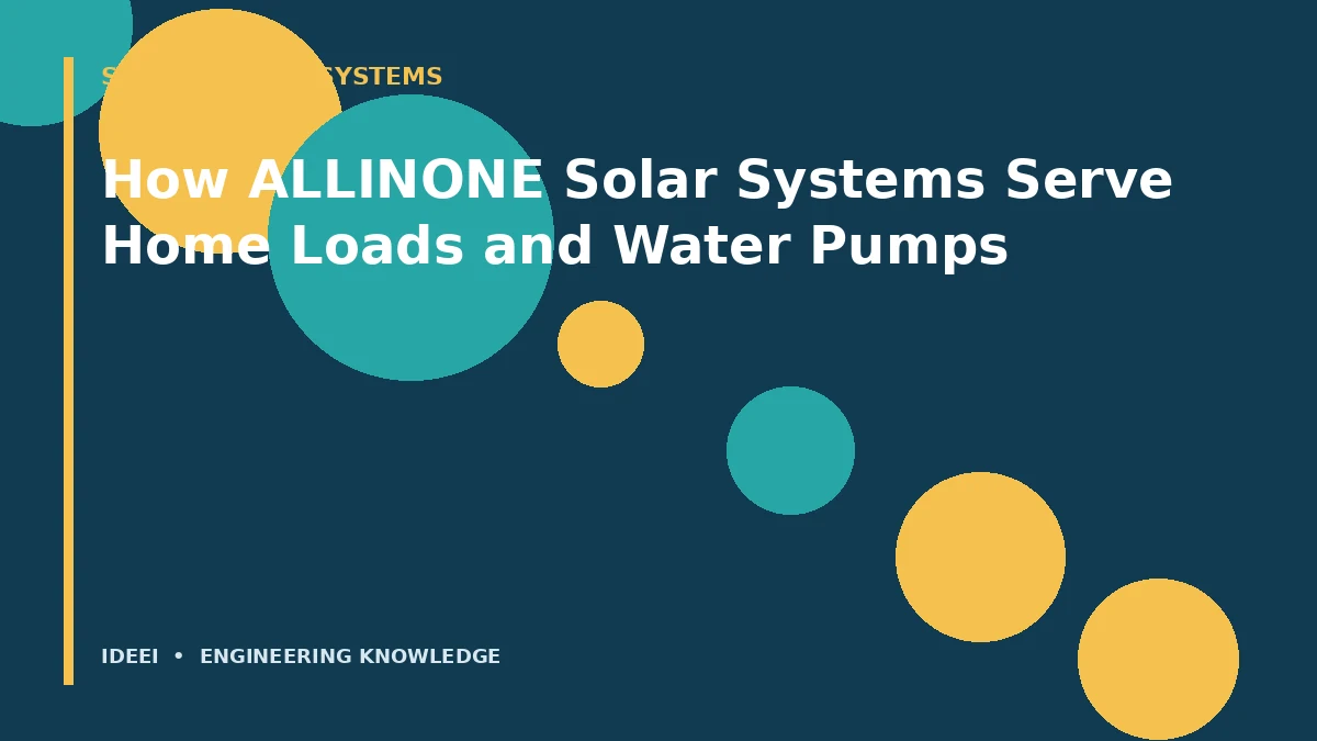 Can One Solar System Supply 220V and 380V Loads