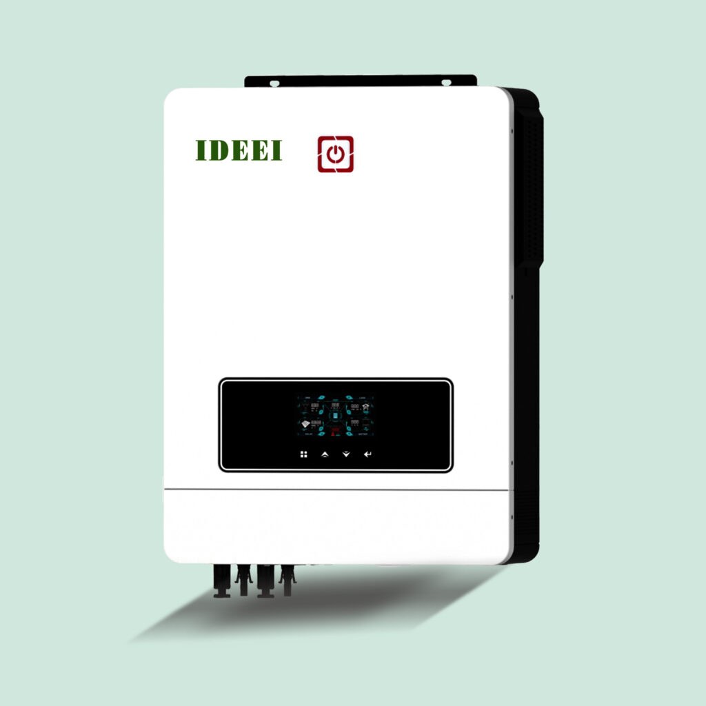 IDEEI hybrid solar inverter with LCD display