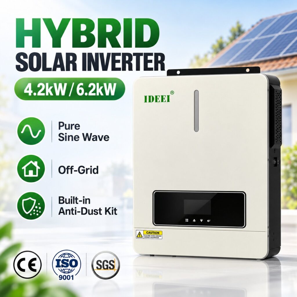 Inversor Solar Híbrido QB42 e QB62 4.2-6.2kW 24V/48V view 5